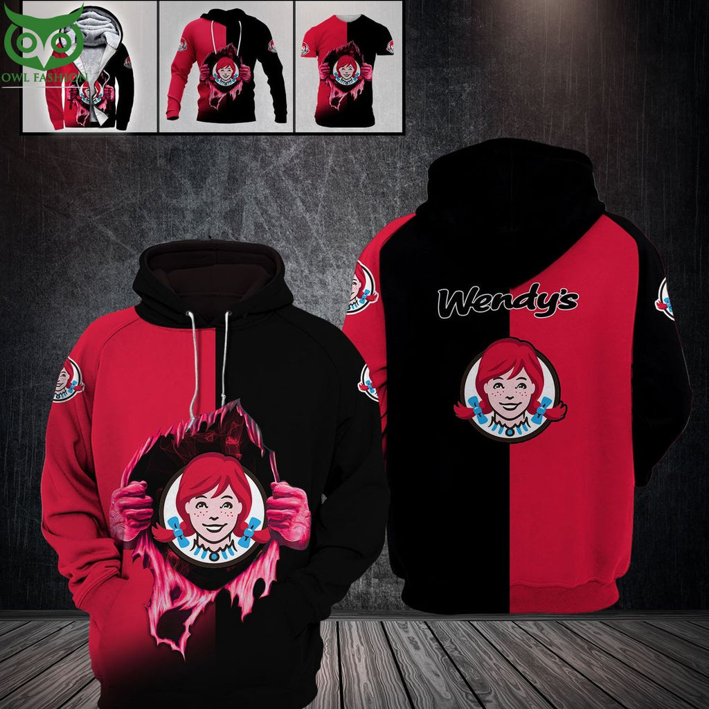 Wendy’S Fast Food Halloween Death 3D Shirt Hoodie