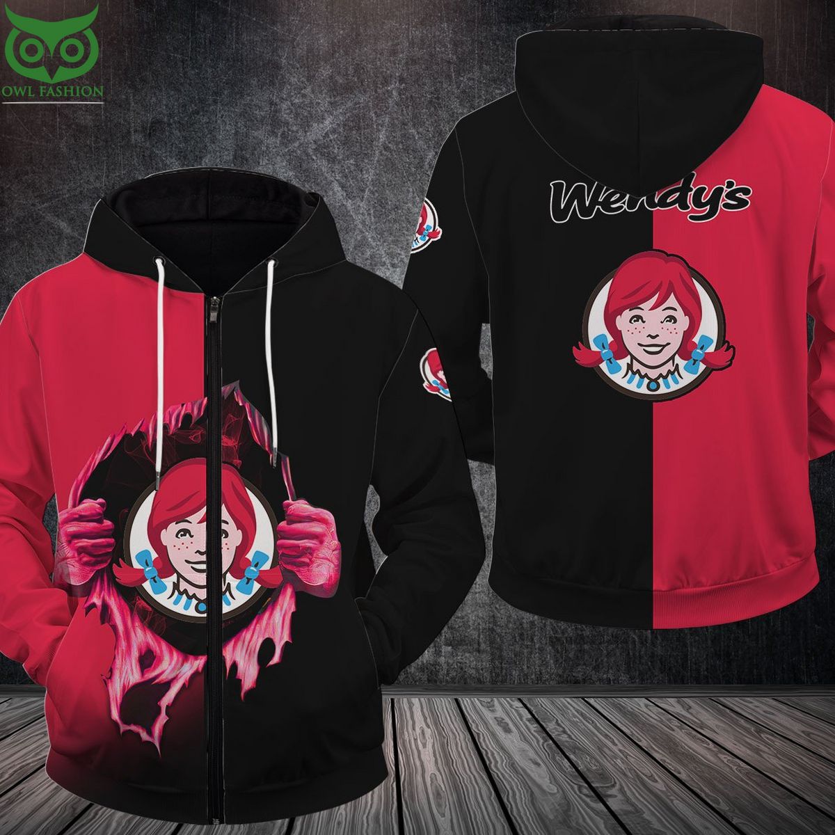 Wendy’S Fast Food Halloween Death 3D Shirt Hoodie