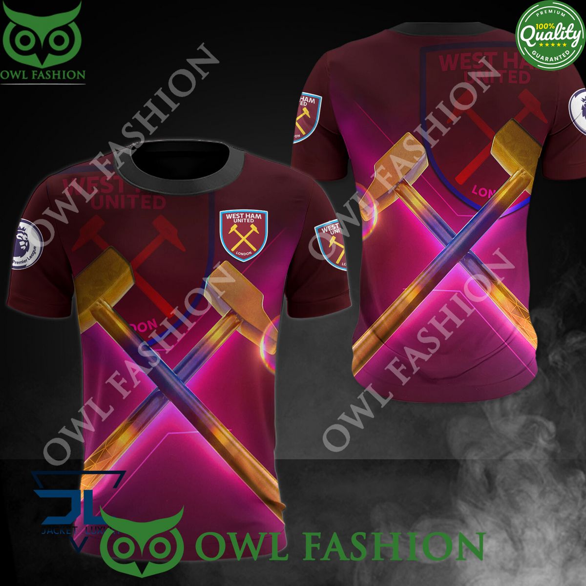 West Ham United FC Hammer Logo polo shirt