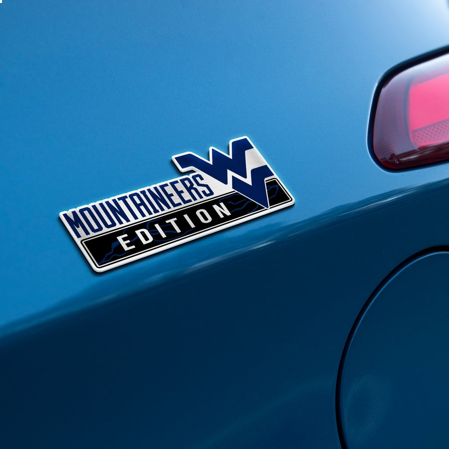 West Virginia Mountaineers Edition Custom 3D Car Badge Sticker