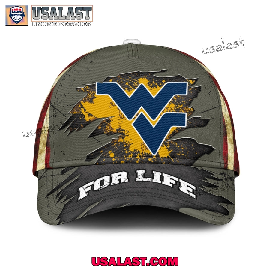 West Virginia Mountaineers For Life Classic Cap