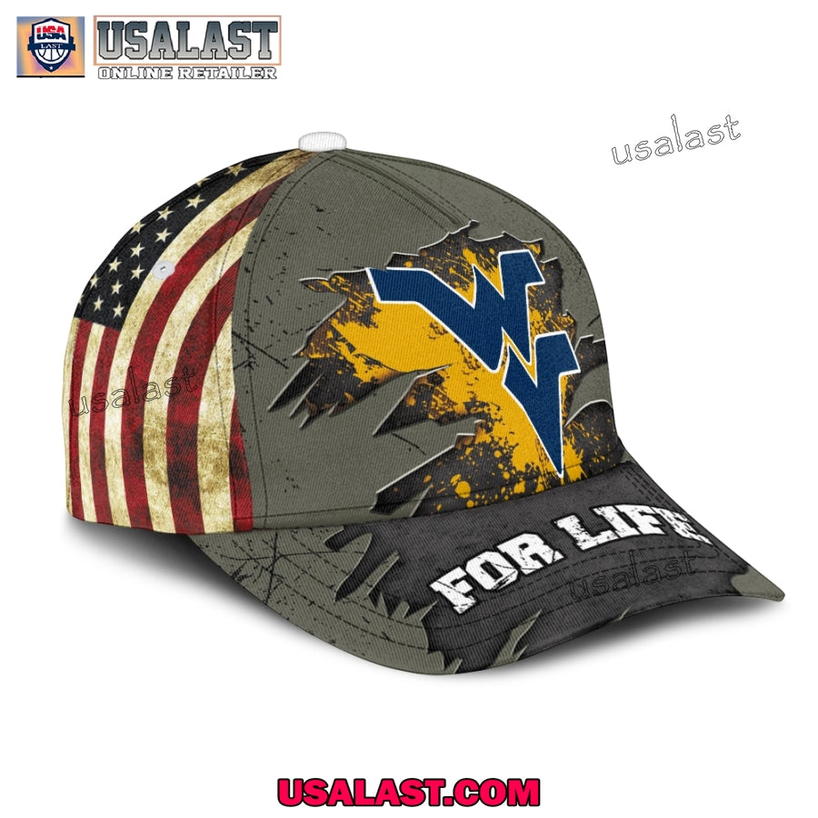 West Virginia Mountaineers For Life Classic Cap