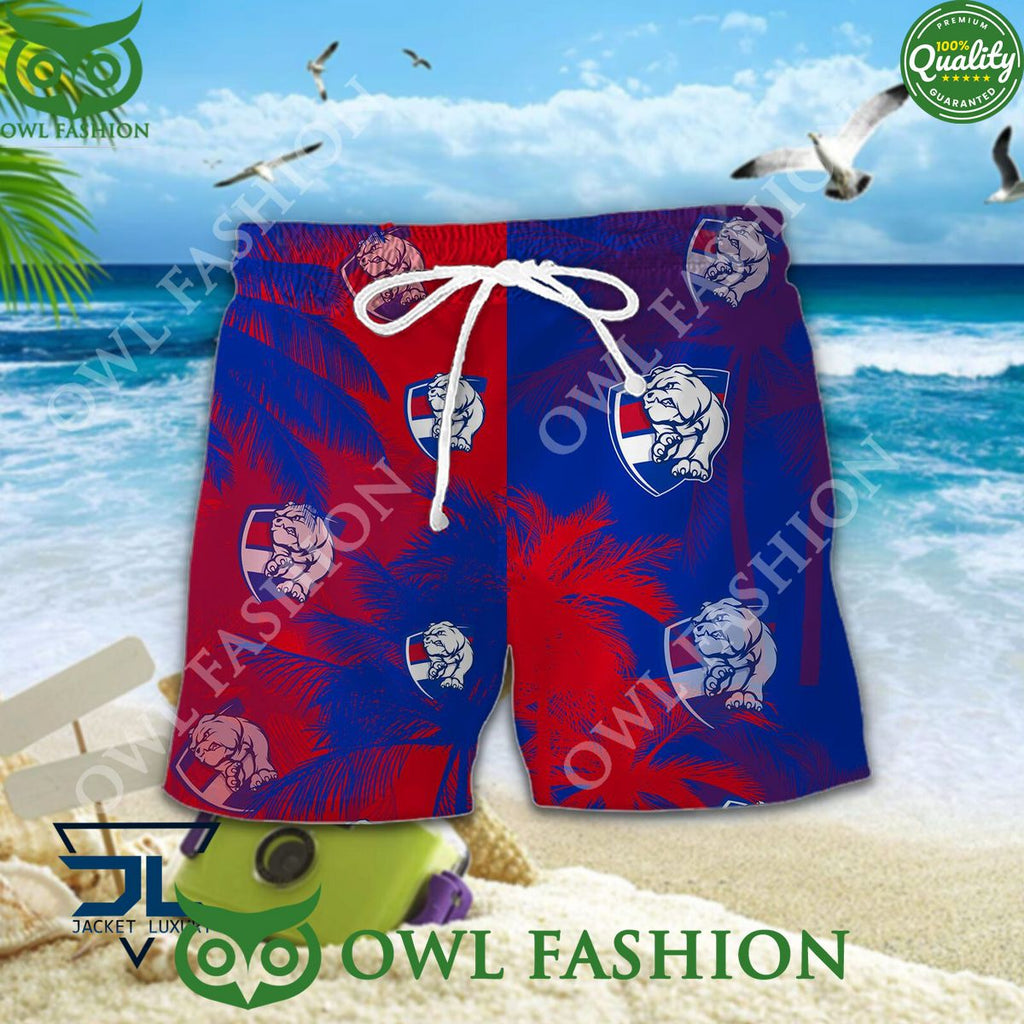 Western Bulldogs AFL Australian Hawaiian shirt and short