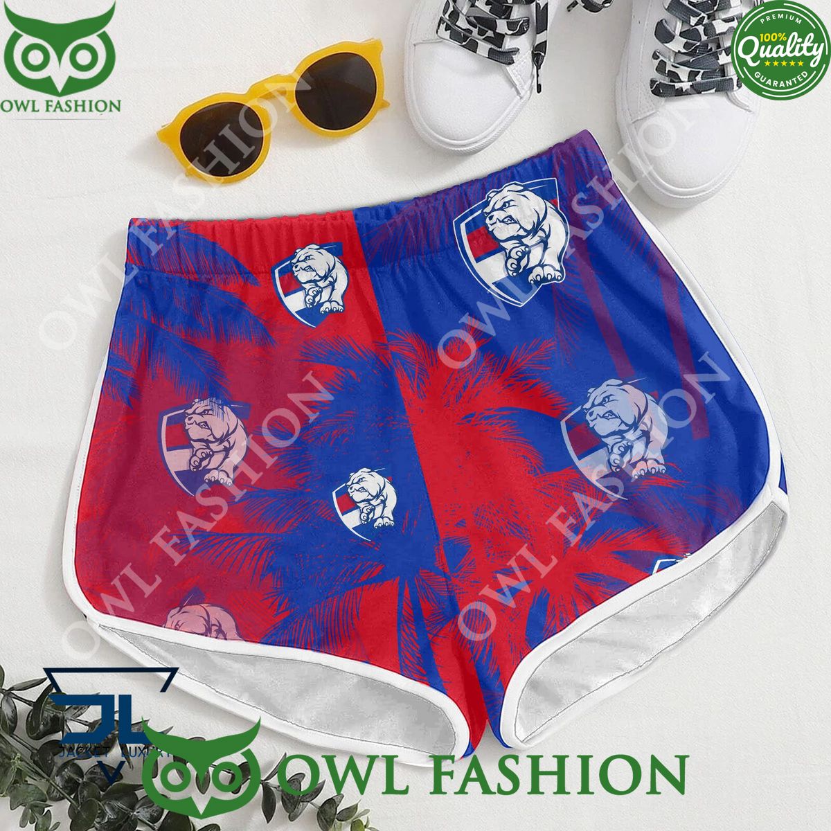 Western Bulldogs AFL Australian Hawaiian shirt and short