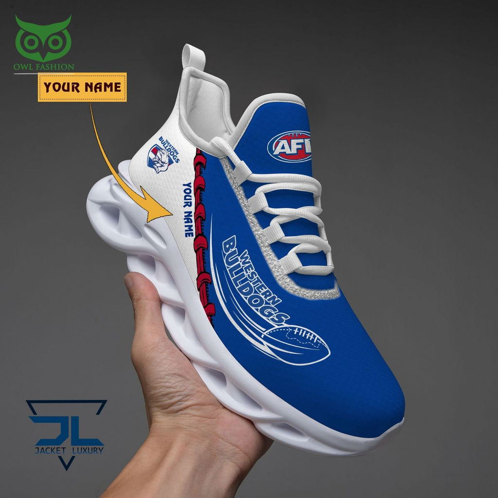 Western Bulldogs Football Club AFL Personalized Max Soul Shoes