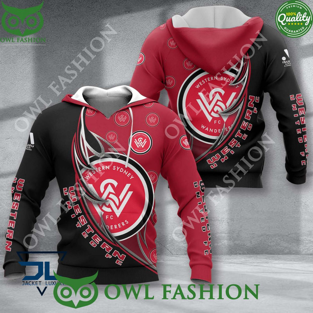 Western Sydney Wanderers FC A League Football 3D shirt hoodie