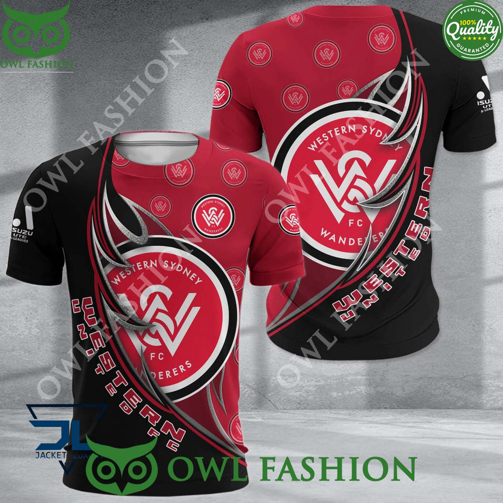 Western Sydney Wanderers FC A League Football 3D shirt hoodie