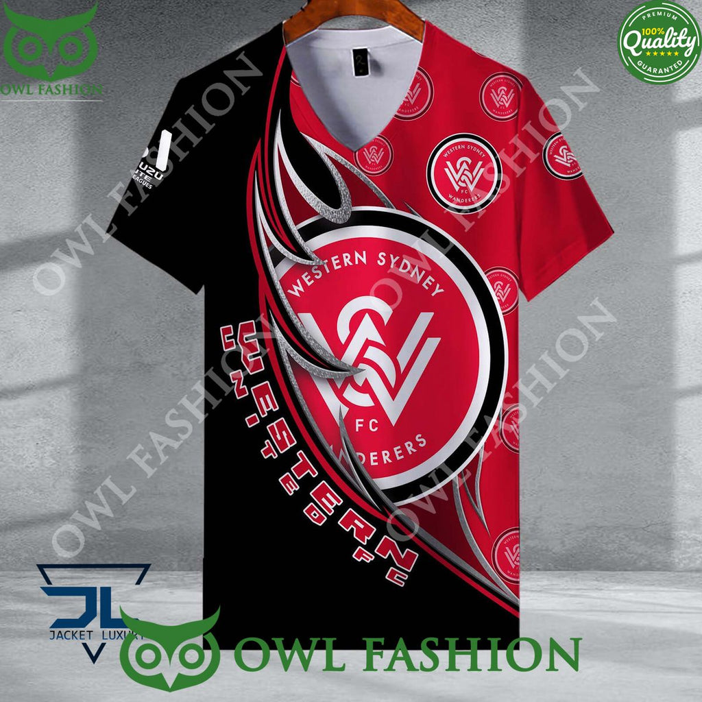 Western Sydney Wanderers FC A League Football 3D shirt hoodie