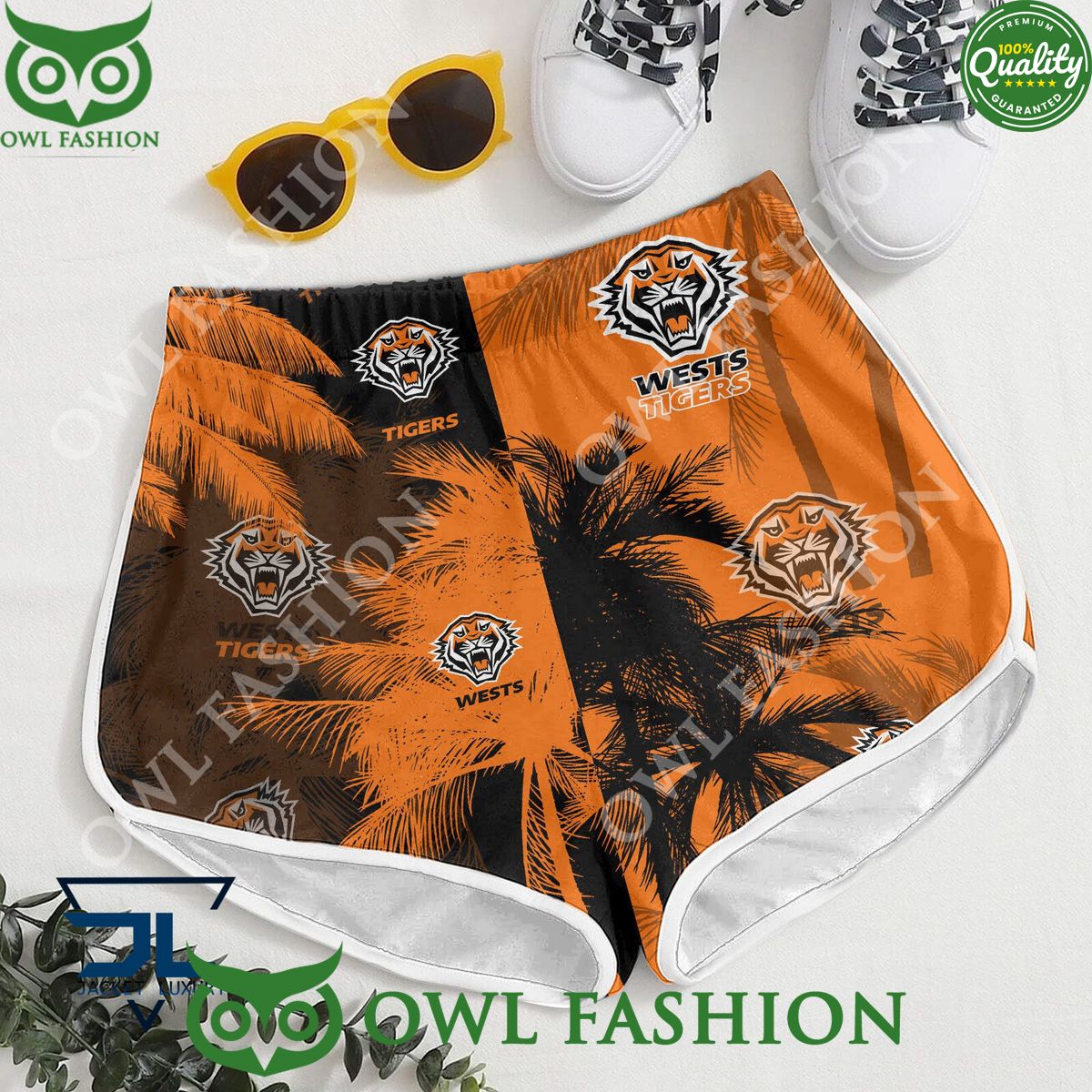 Wests Tigers NRL Australasia Football Rugby Hawaiian shirt and short