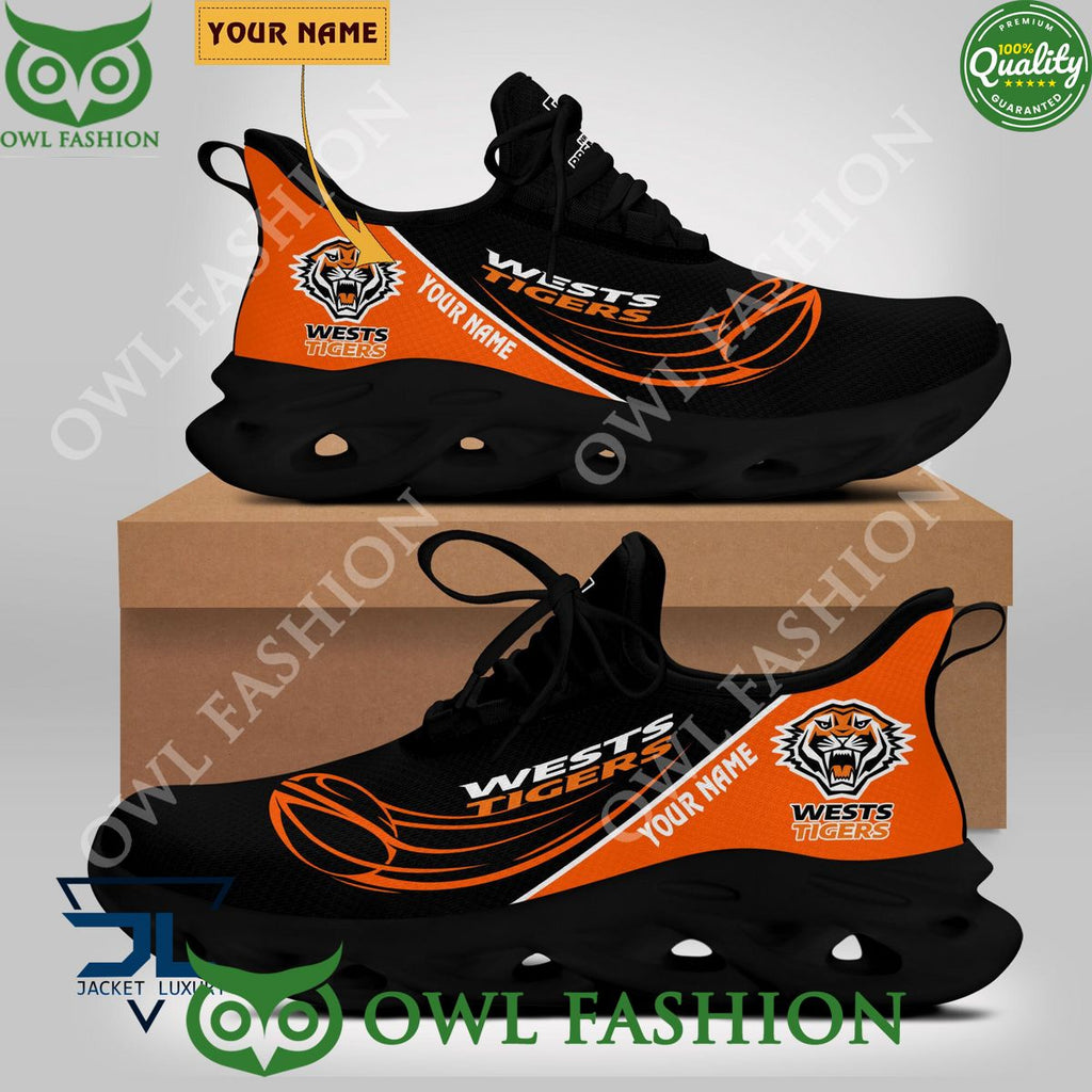 Wests Tigers NRL Rugby Personalized Limited Max Soul