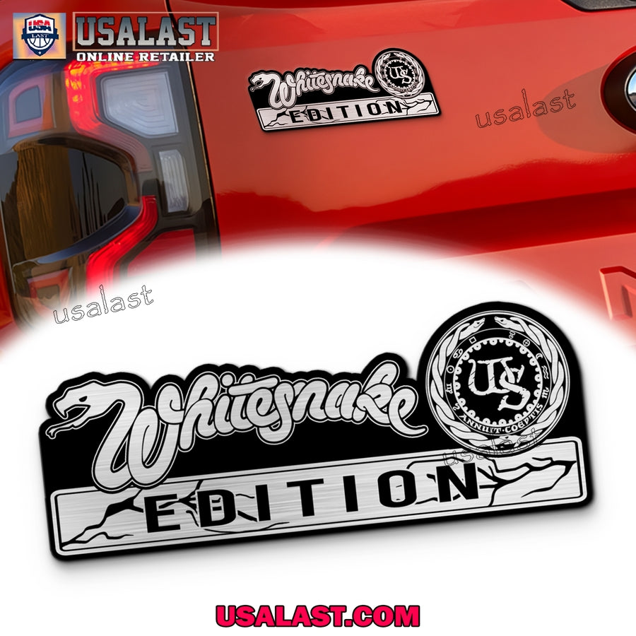 Whitesnake Band Edition 3D Engraved Car Emblem