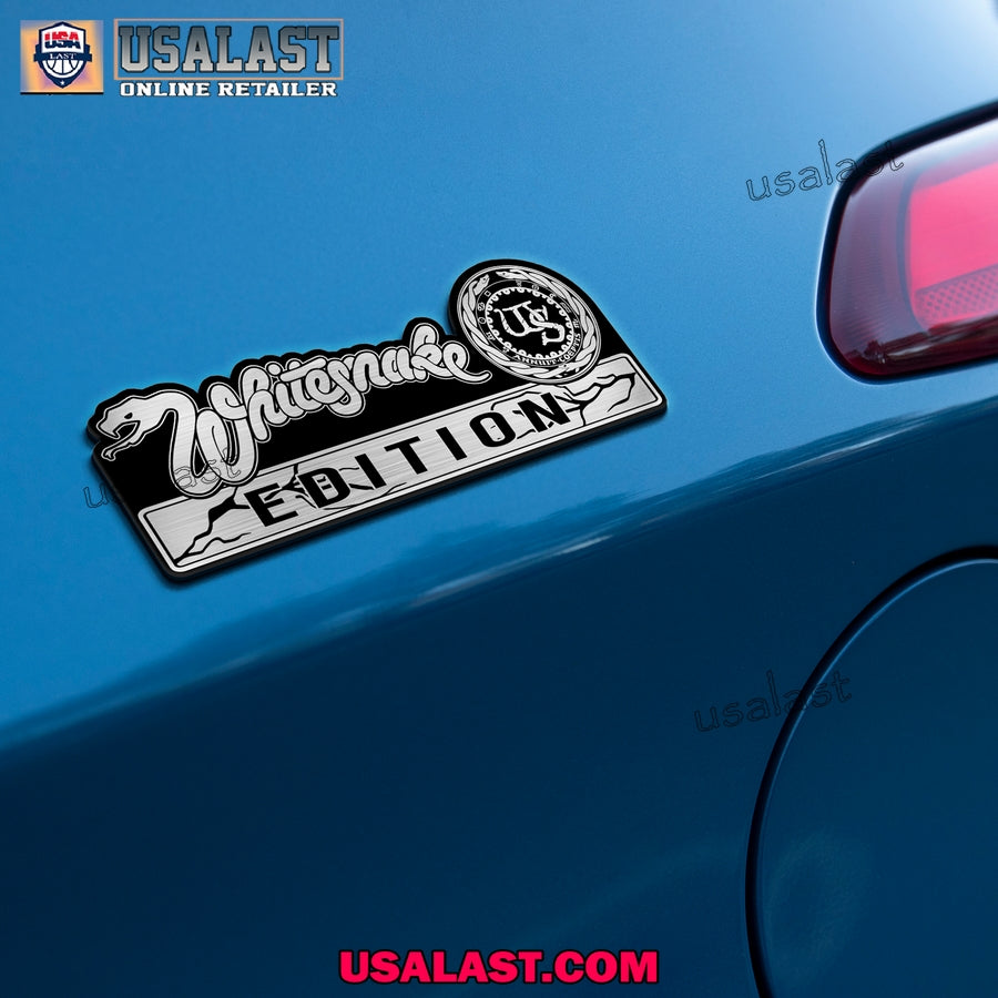 Whitesnake Band Edition 3D Engraved Car Emblem