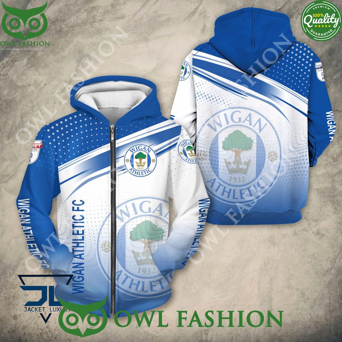 Wigan Athletic Trending Design EFL Hoodie Shirt 2024