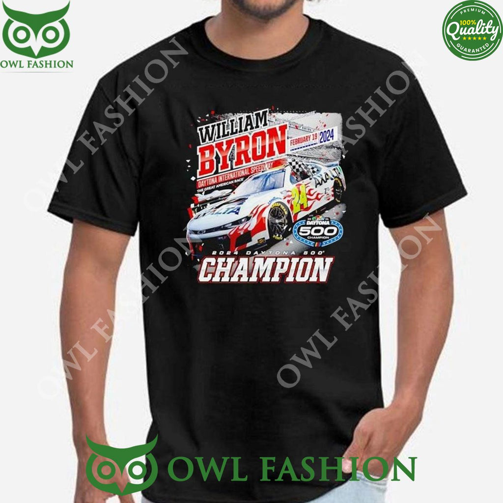 William Byron 2024 Daytona 500 Champion Past Champions Official t shirt