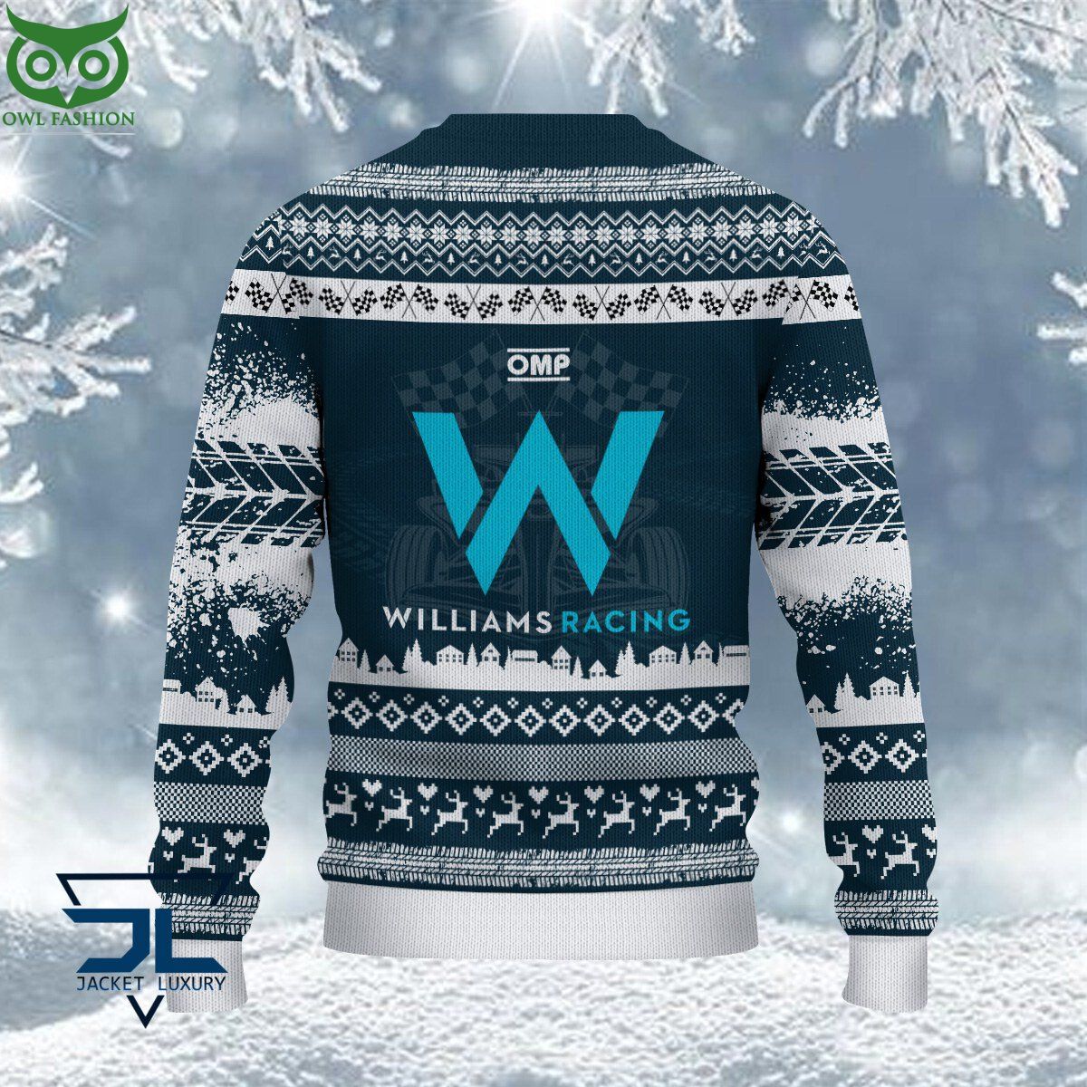 Williams Racing Customized Ugly Sweater