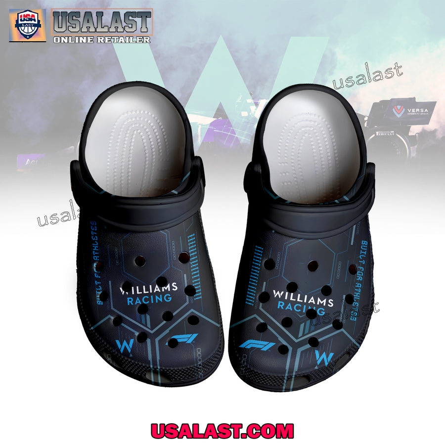 Williams Racing F1 Team Crocs Clogs Shoes