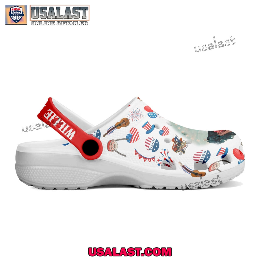 Willie Nelson Music Crocs Clogs Shoes
