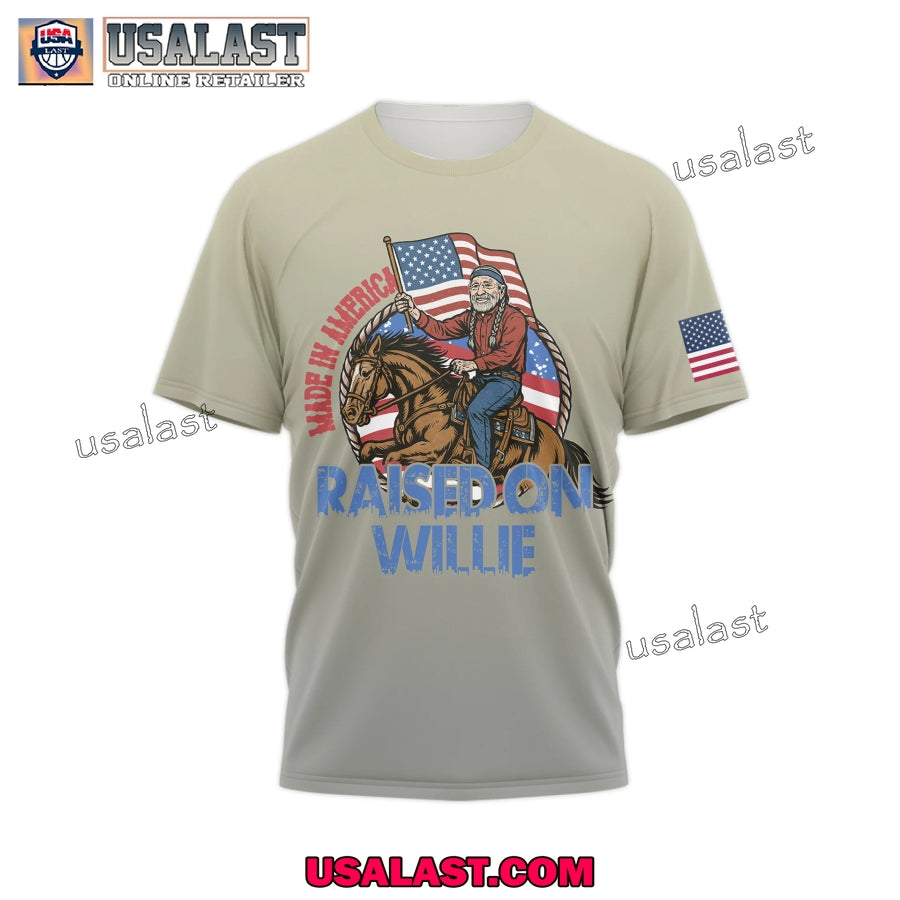 Willie Nelson On The Road Again For Liberty 3D Shirt