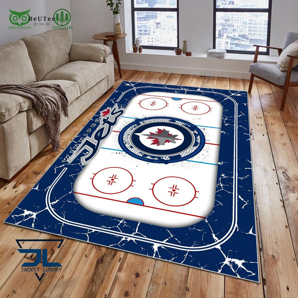 Winnipeg Jets NHL Hockey Team Carpet Rug