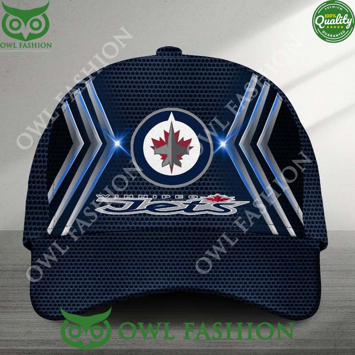 Winnipeg Jets Printed NHL Ice Hockey Classic Cap