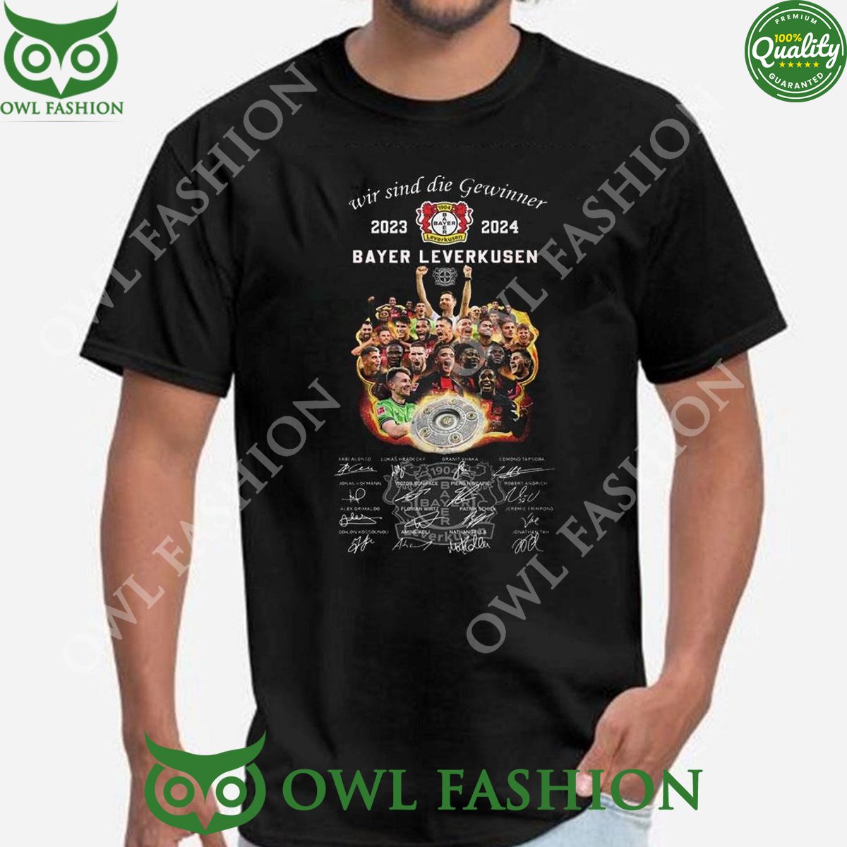 Wir Sind Die Gewinner 2023 2024 Bayer Leverkusen Shirt Hoodie