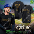 Witt Jr 7 Born in the Midwest Kansas City pride Gothic Gold baseball jersey