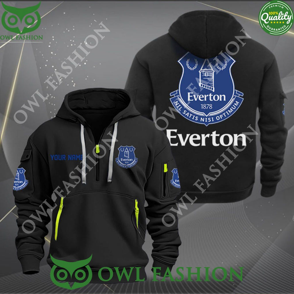 Everton Premier League Personalized Limited Zip Hoodie