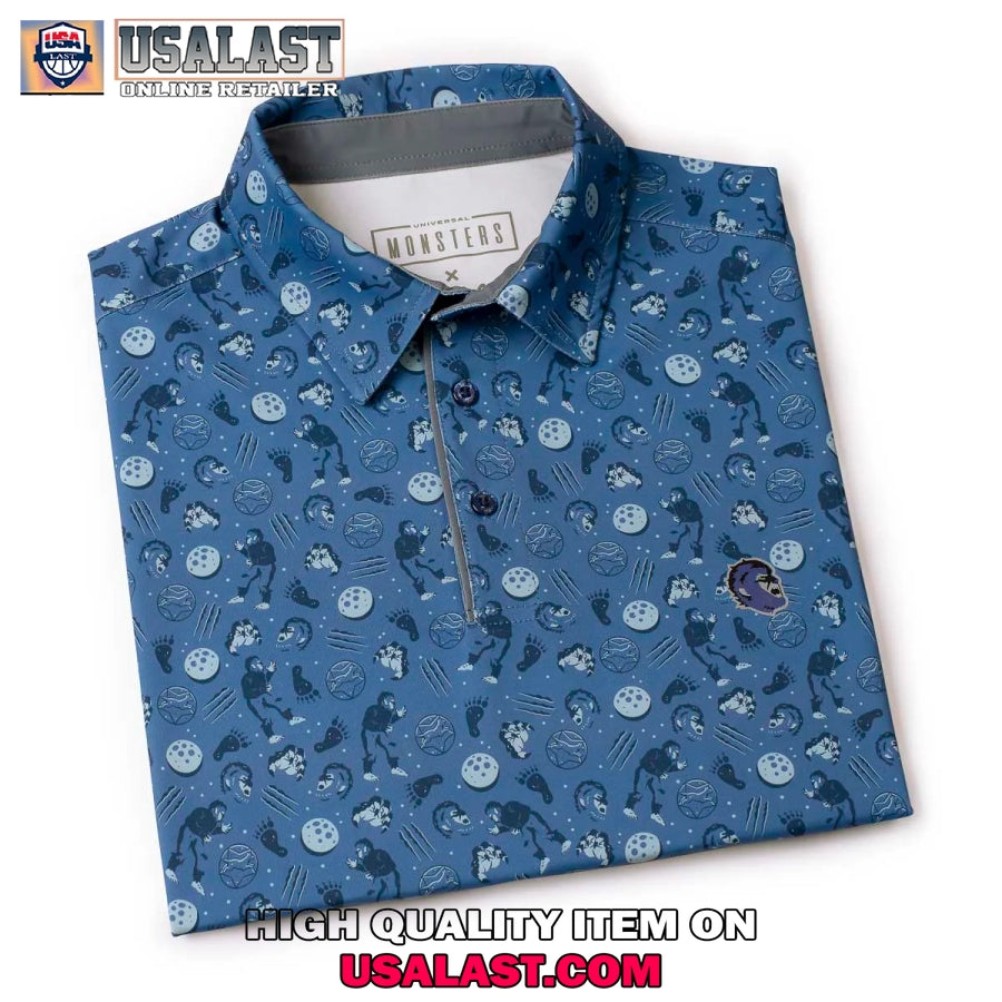 Wolf Man Universal Monsters Men Polo Shirt