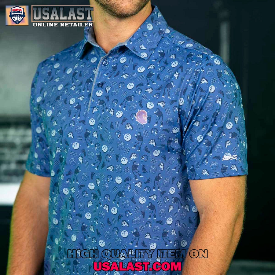 Wolf Man Universal Monsters Men Polo Shirt