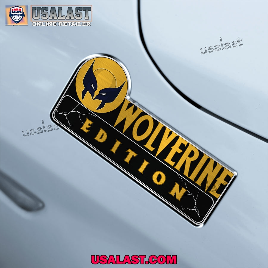 Wolverine Edition Laser Engraved Car Name Badge