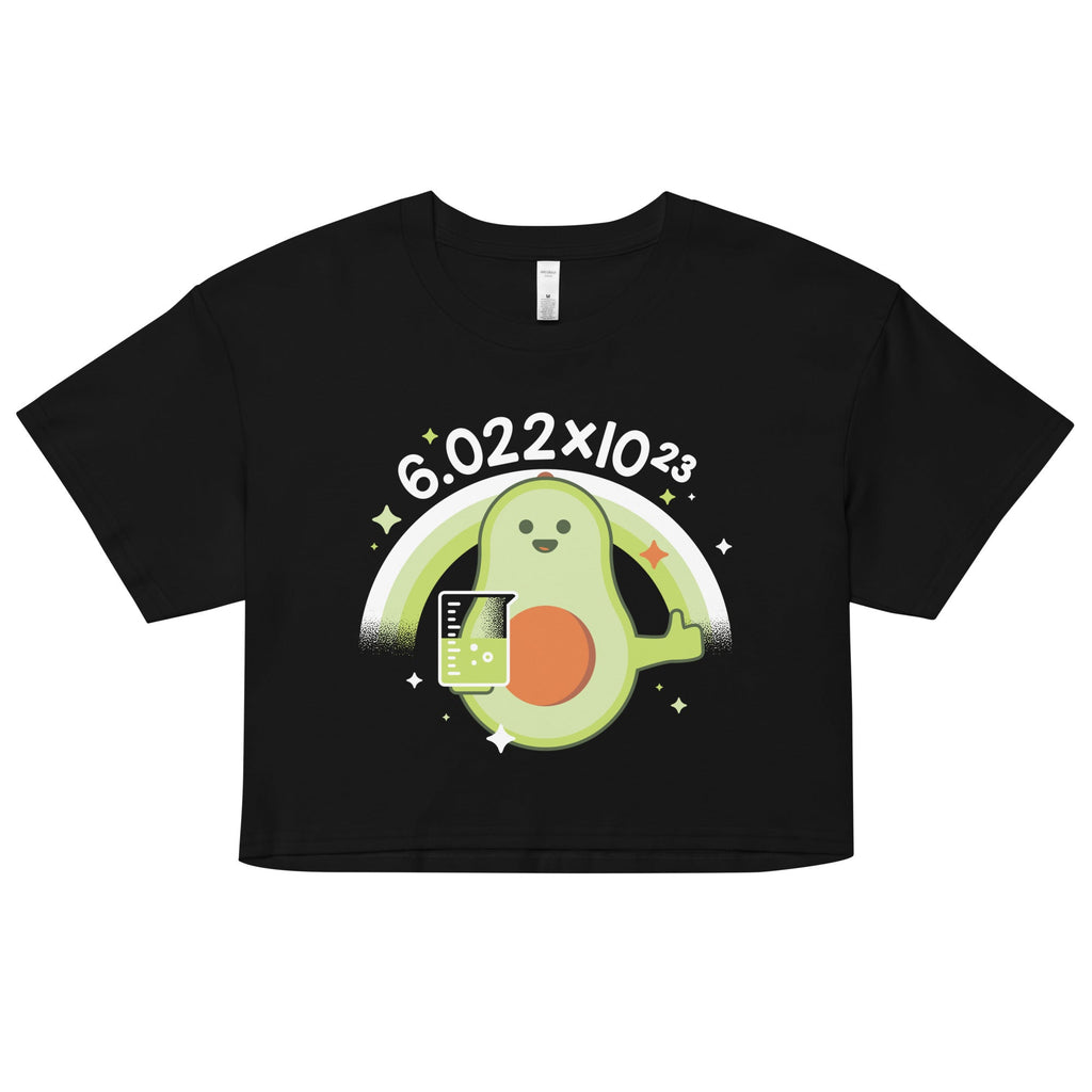 Avogadro's Number Women's Crop Tee