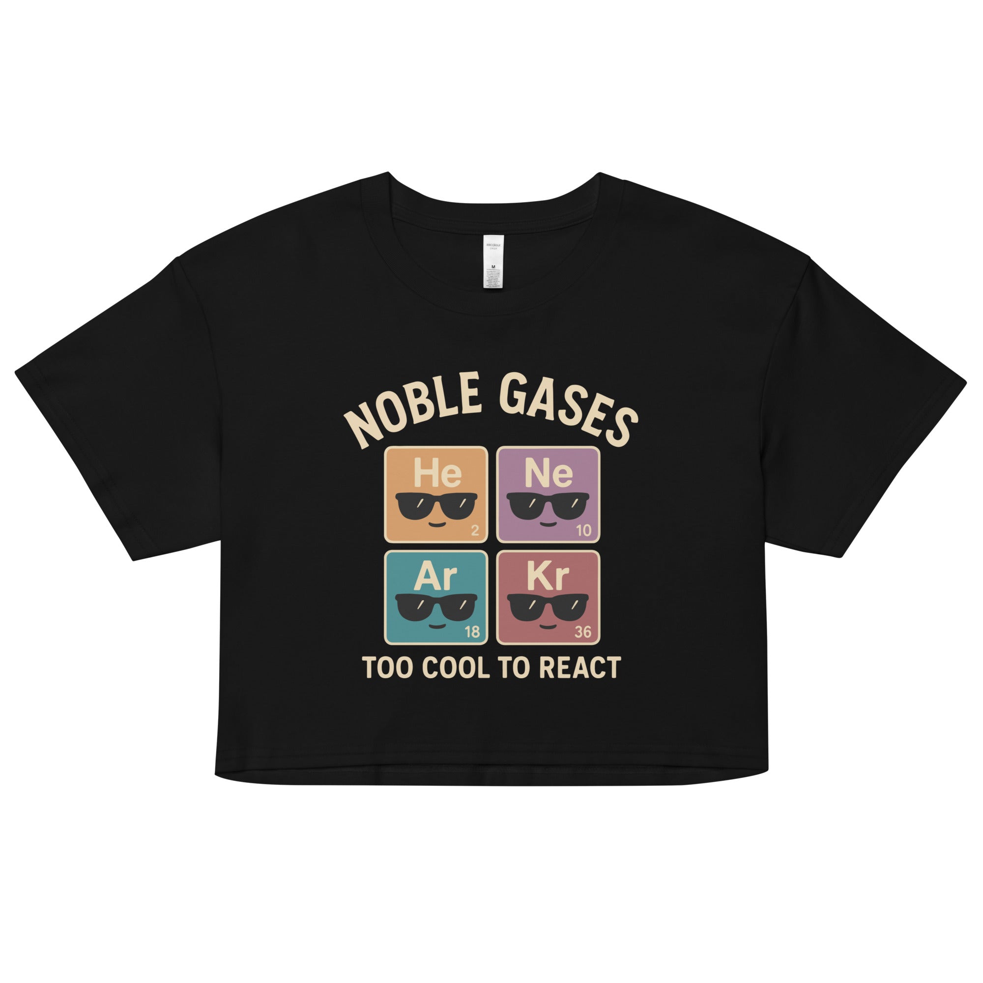 Noble Gases Women's Crop Tee