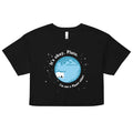 It's Okay Pluto Women's Crop Tee