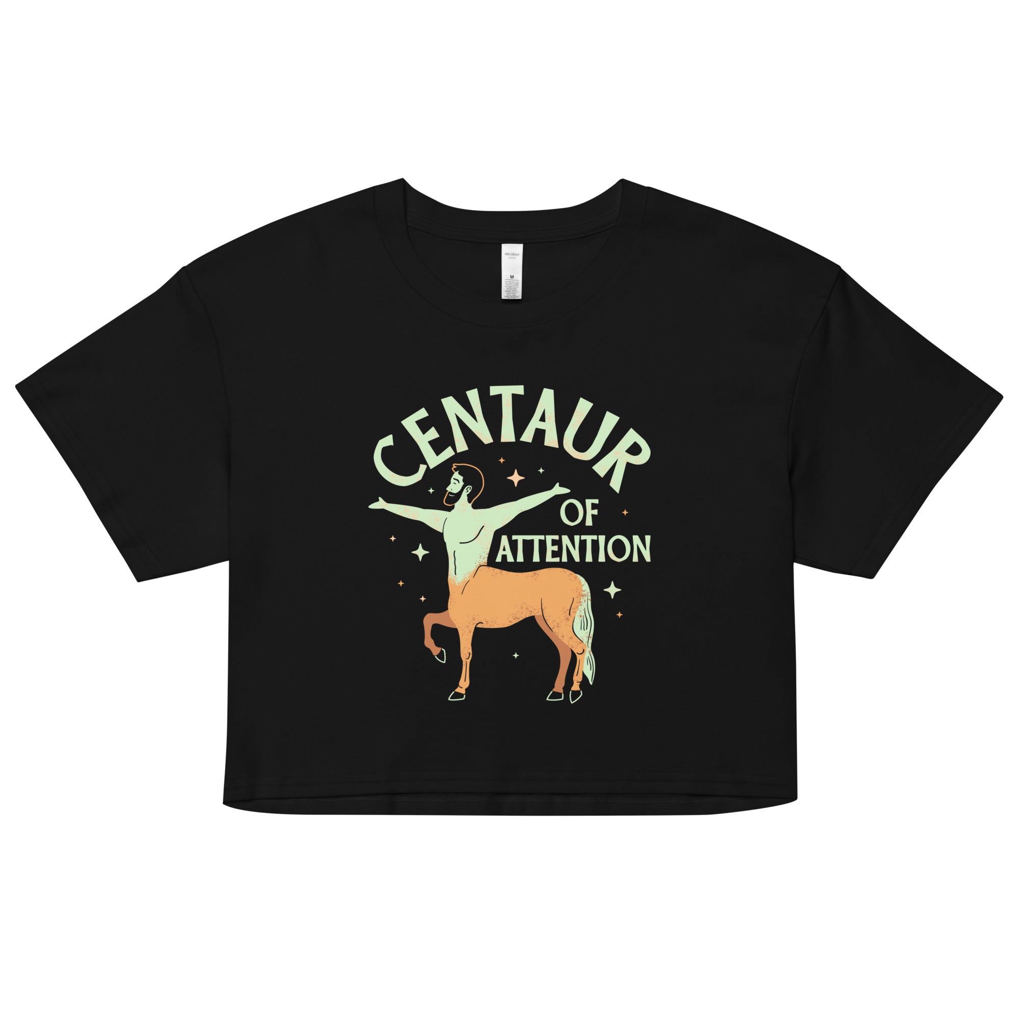 Centaur Of Attention Women's Crop Tee