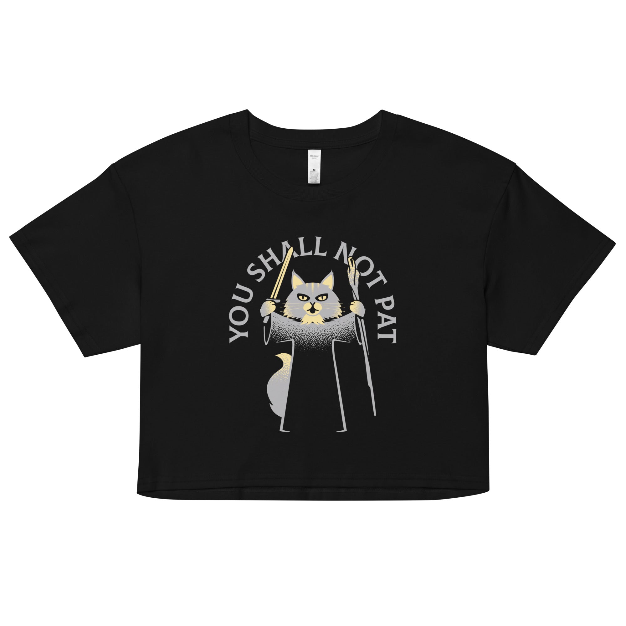 You Shall Not Pat Women's Crop Tee
