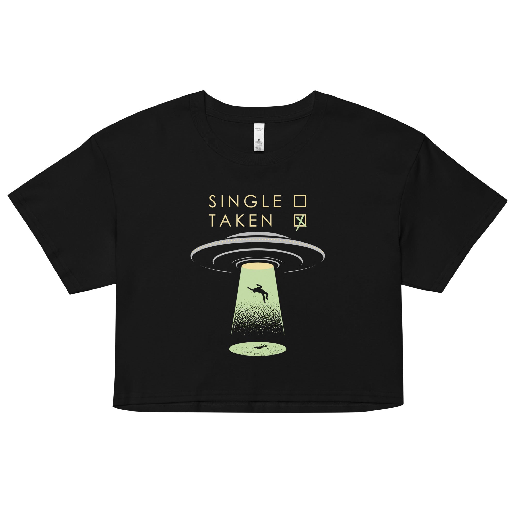 Single Taken UFO Women's Crop Tee