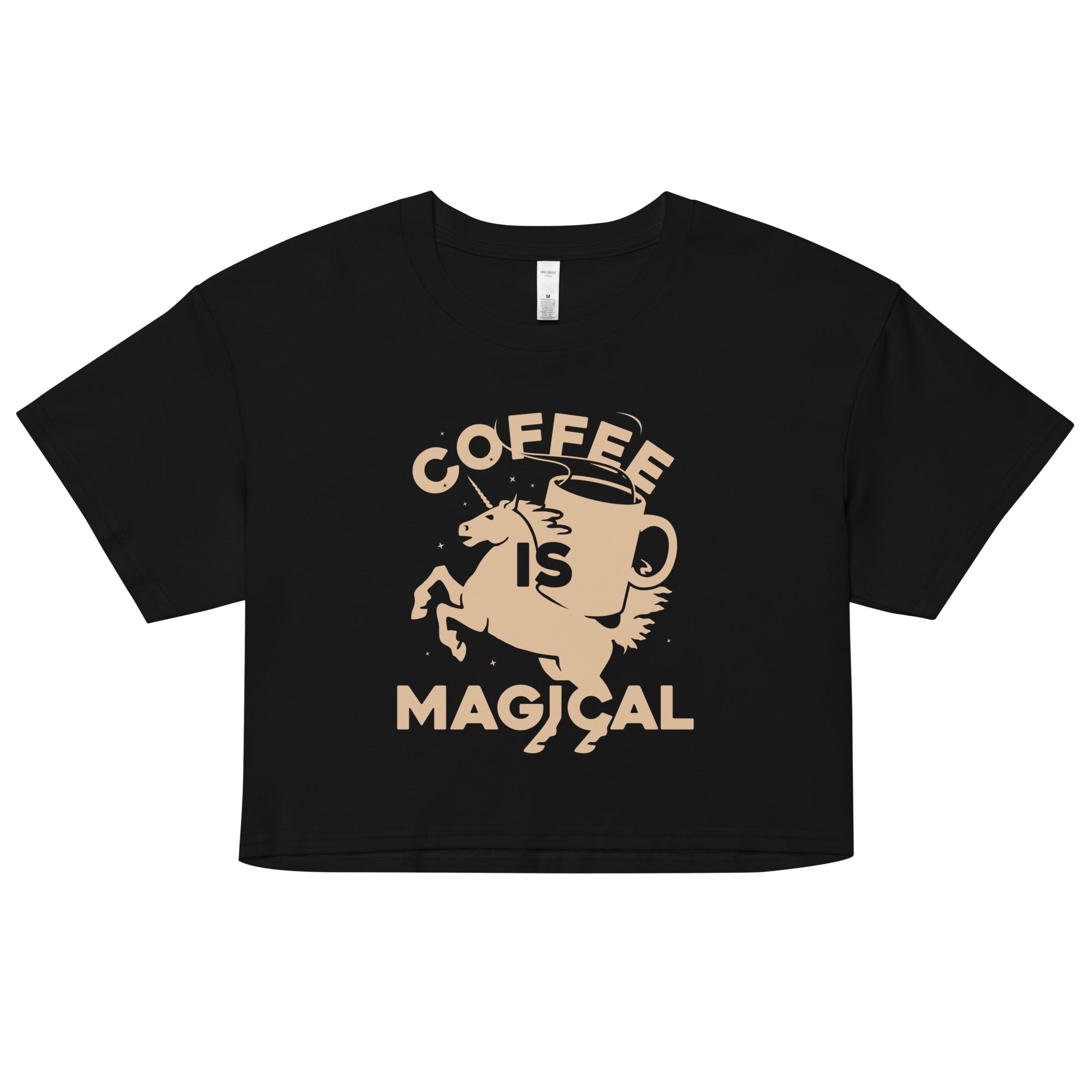 Coffee Is Magical Women's Crop Tee