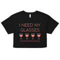 I Need My Glasses Women's Crop Tee