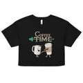 Coffee Time Women's Crop Tee