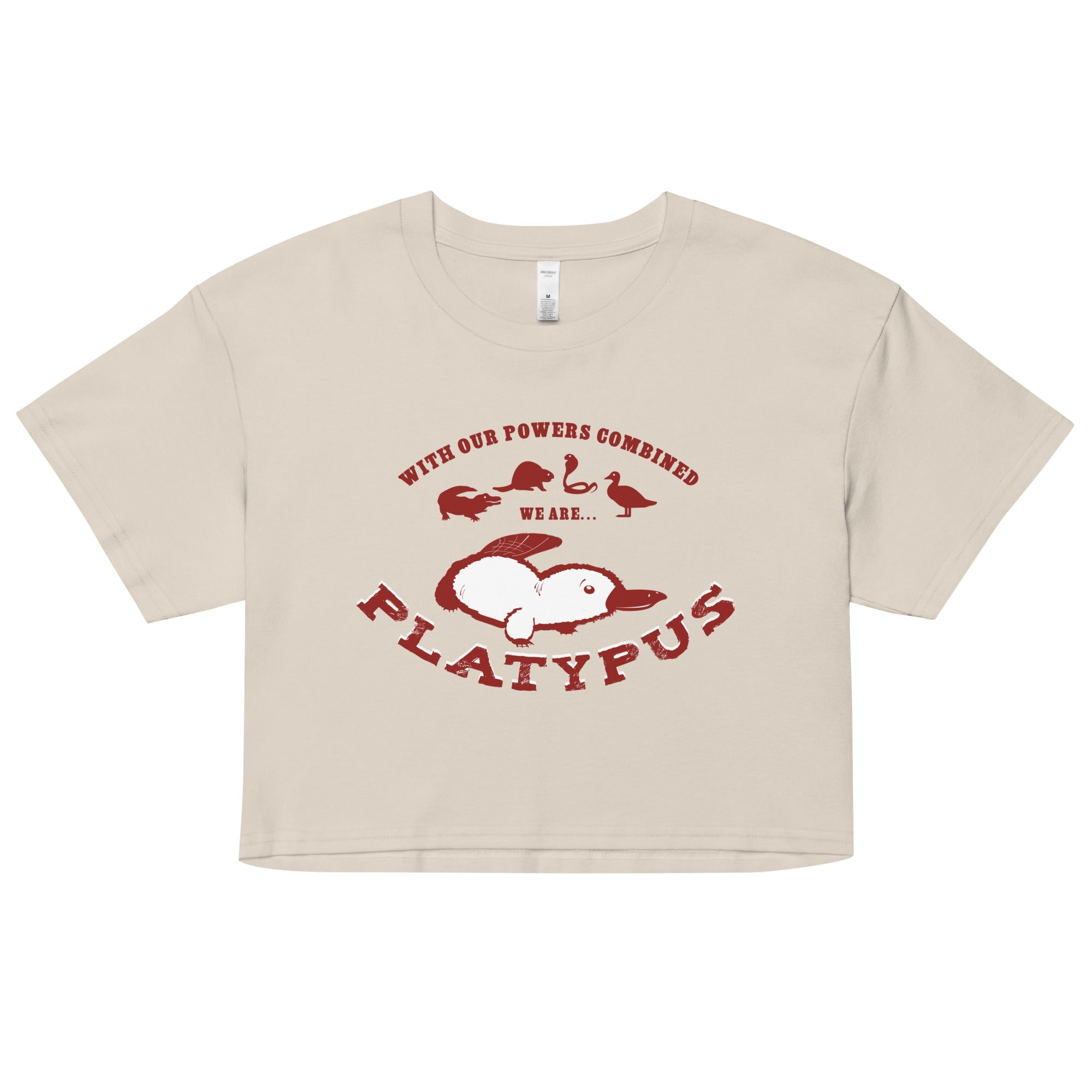 Our Powers Combined... Women's Crop Tee