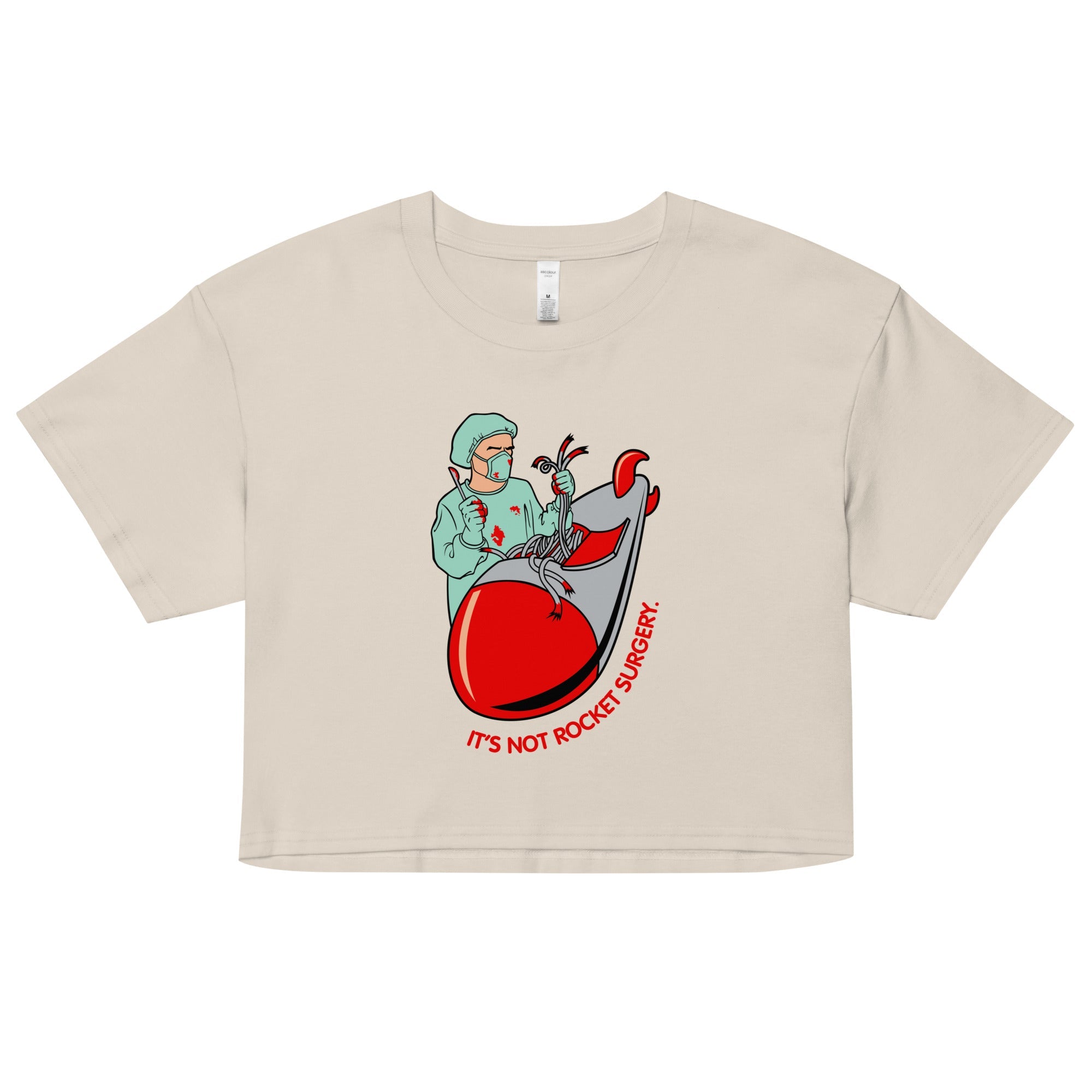 It's Not Rocket Surgery Women's Crop Tee