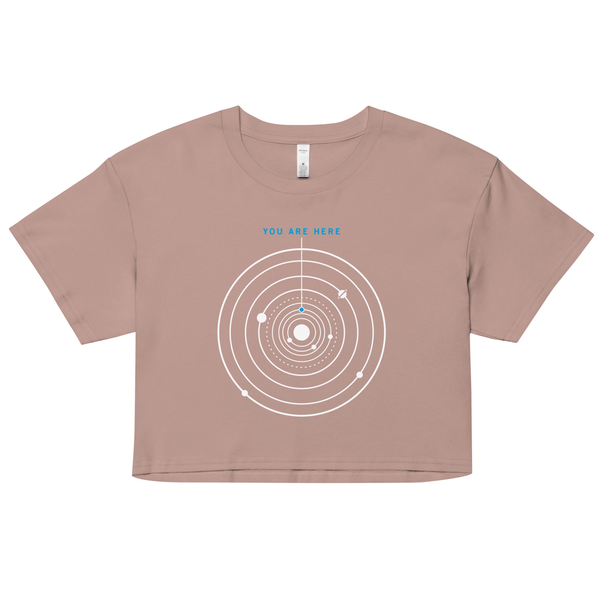 You Are Here Women's Crop Tee