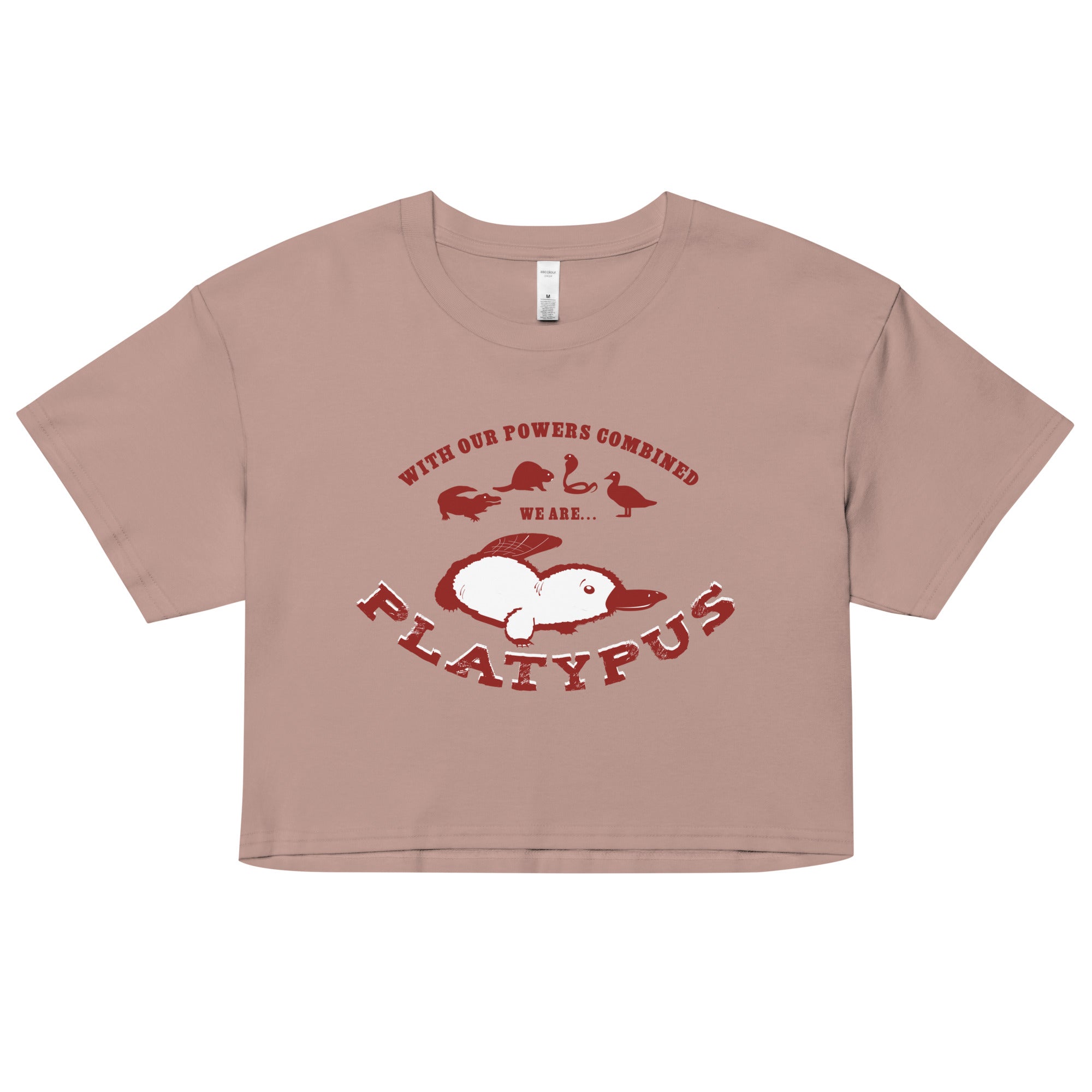 Our Powers Combined... Women's Crop Tee