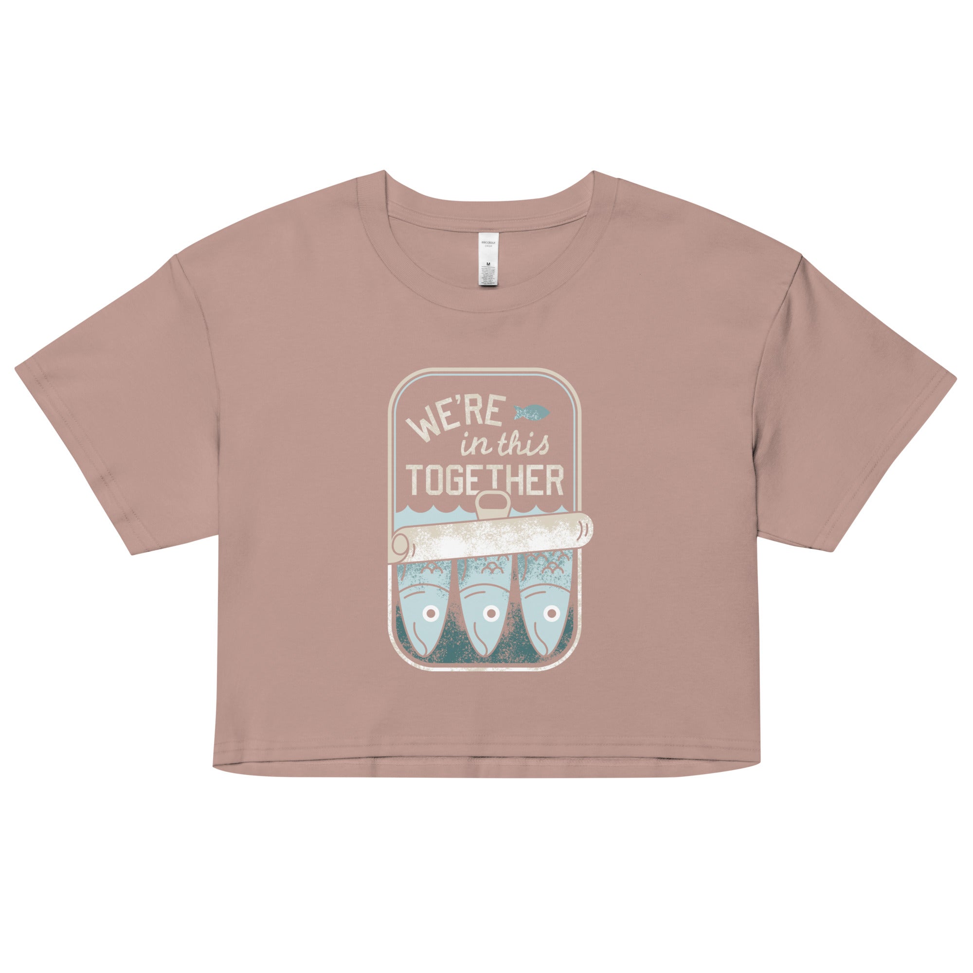 We're In This Together Women's Crop Tee