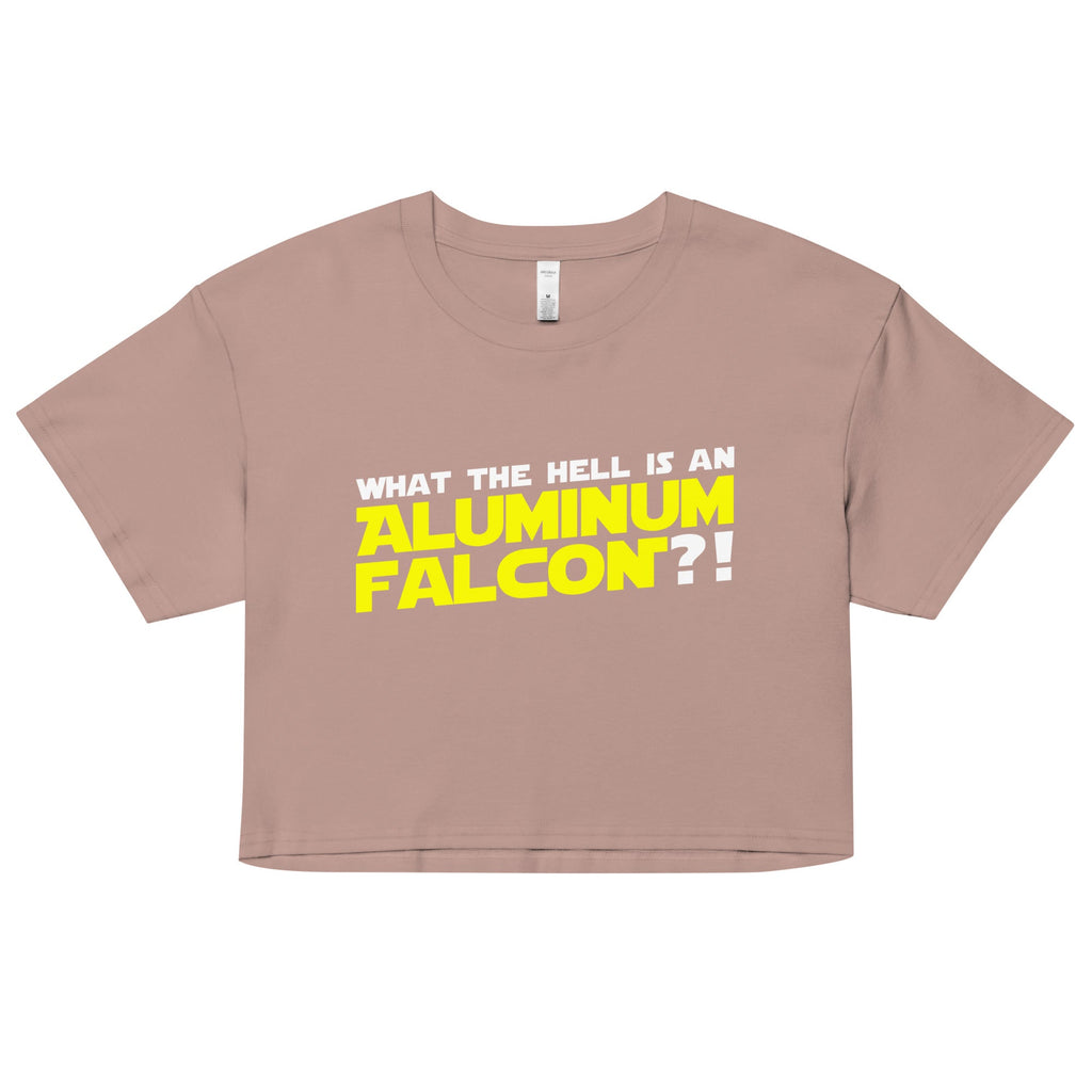 Aluminum Falcon Women's Crop Tee