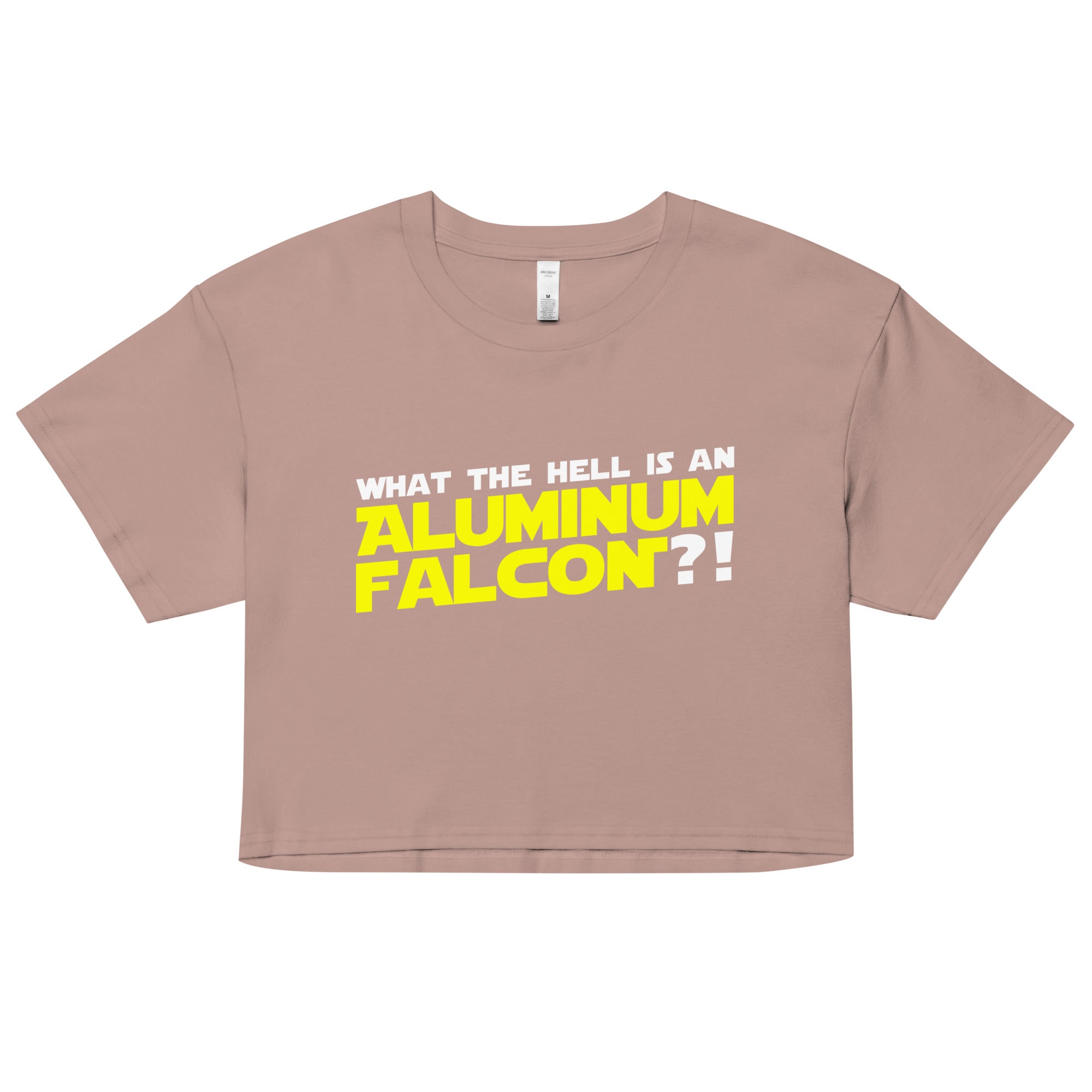 Aluminum Falcon Women's Crop Tee