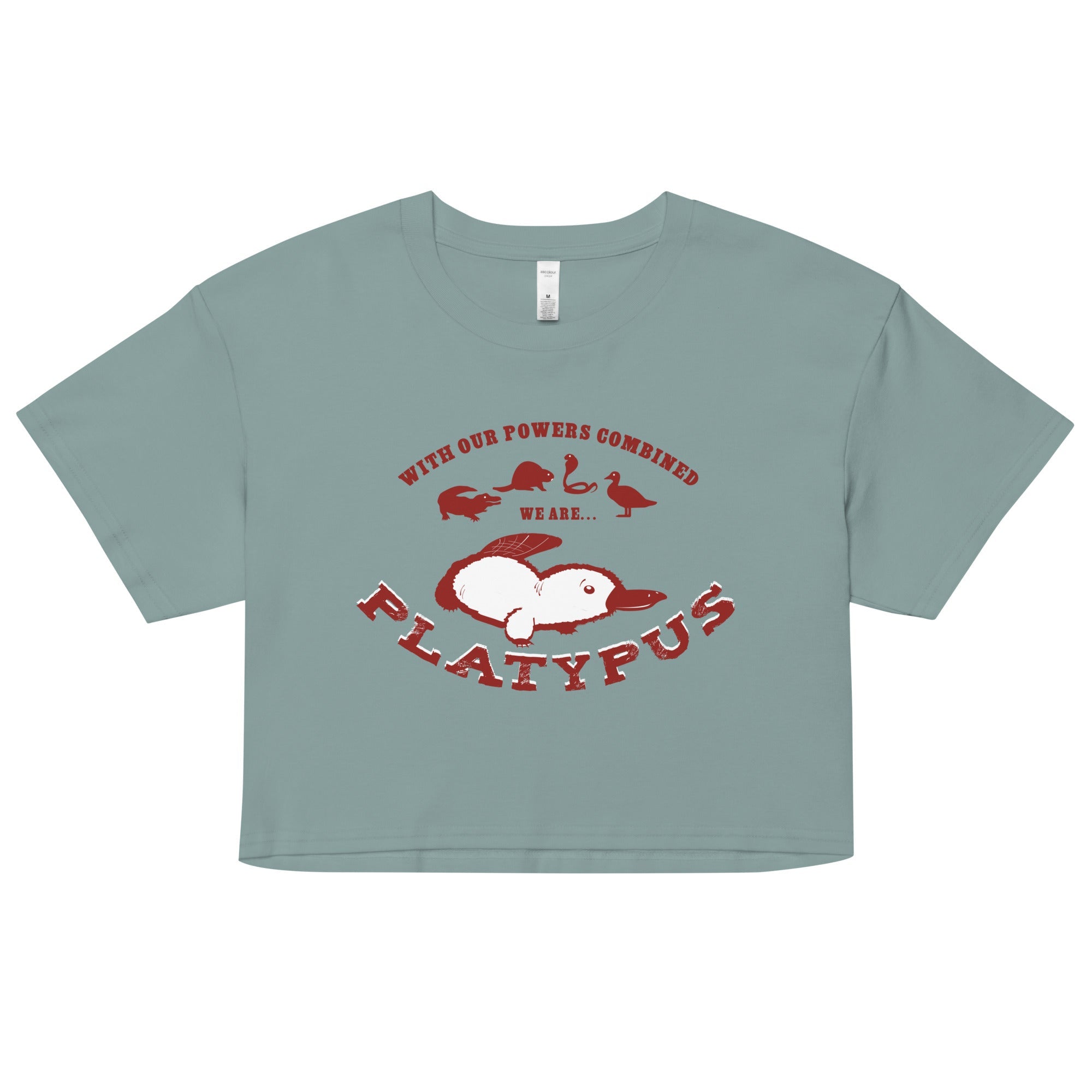 Our Powers Combined... Women's Crop Tee