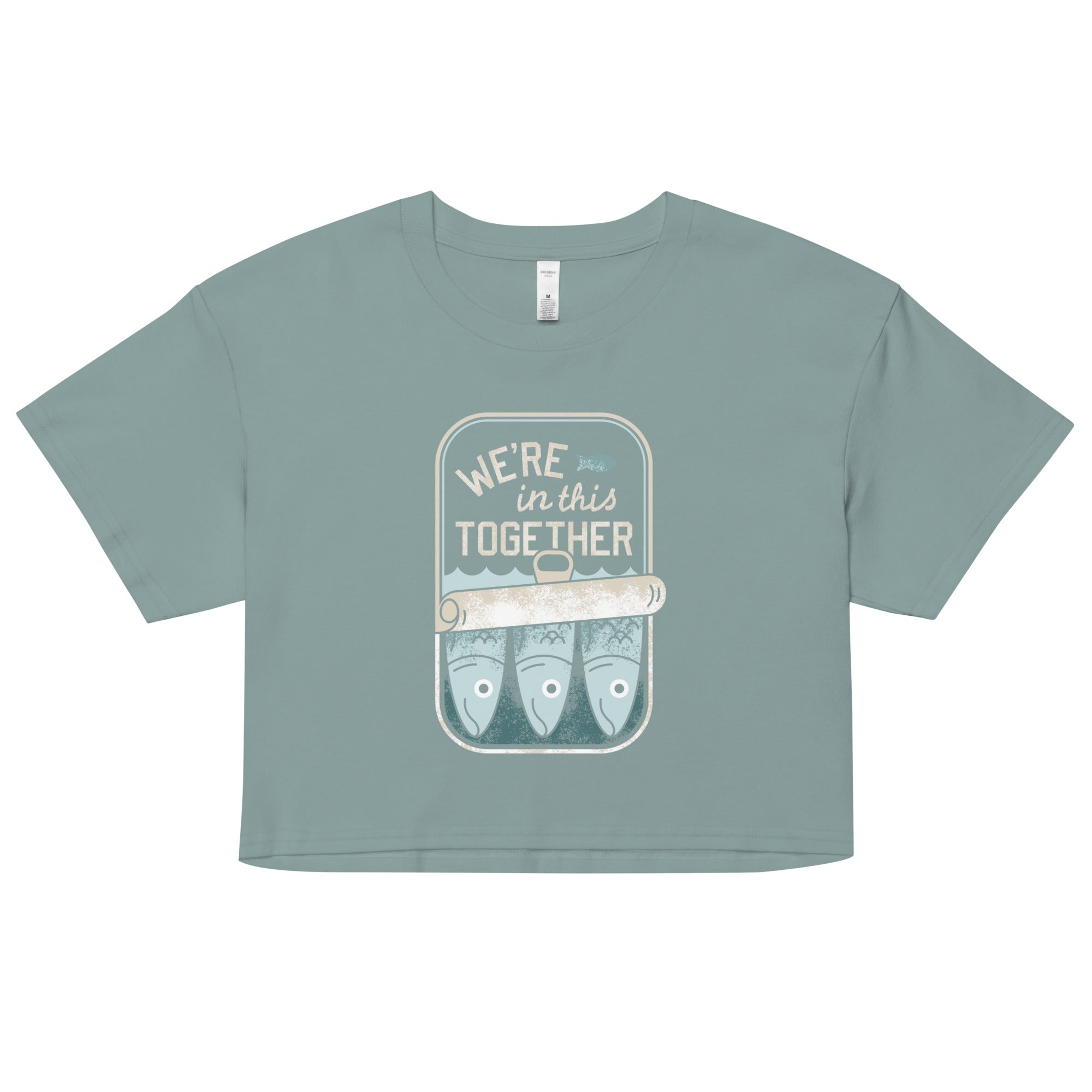 We're In This Together Women's Crop Tee