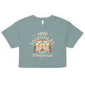 Need Snuggles Not Struggles Women's Crop Tee