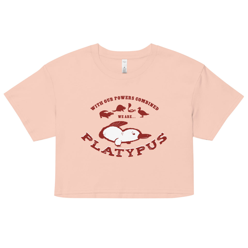 Our Powers Combined... Women's Crop Tee